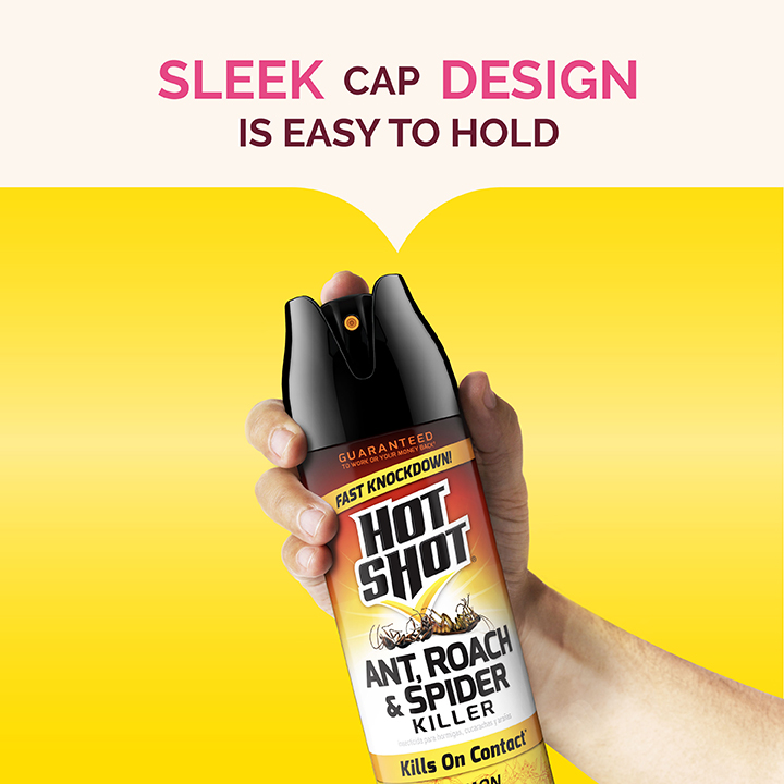 HG-97682 Ant, Roach & Spider Killer Lemon Scent 17.5 oz Sleek Cap Design